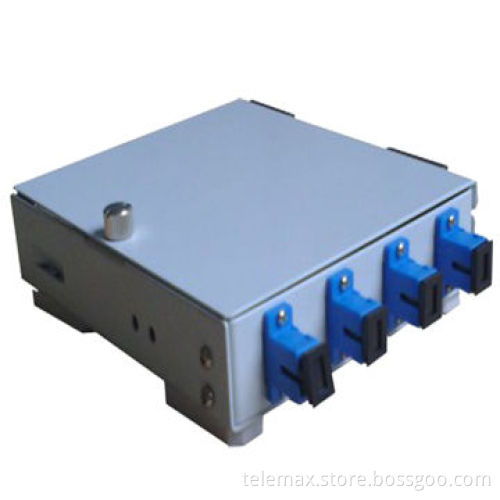 FTTH Terminal Box 4 port Metal material